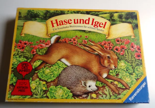 Hase und Igel von Ravensburger – 2-6 Sp. ab 8 Jahre - Familienspiel