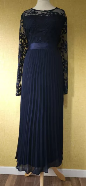 Coast evan store lace jersey dress