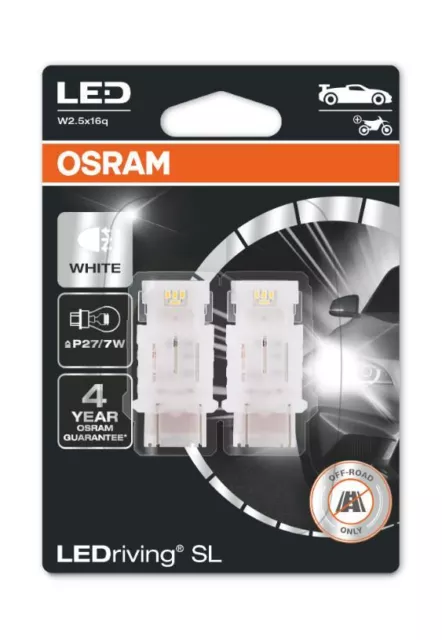 LEDriving SL 3157DWP-02B Non ECE White 6000K OSRAM P27/7W