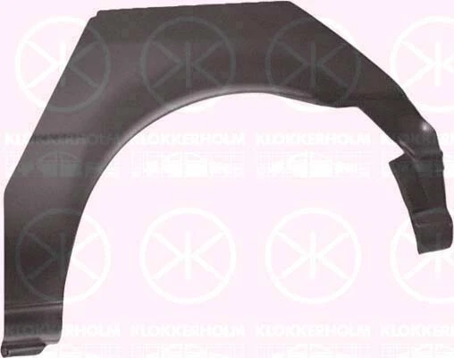 Key Parts Rear Wheel Arch – Driver Side For 1989-1995 Toyota Pickup (Part #81-04-59-1)