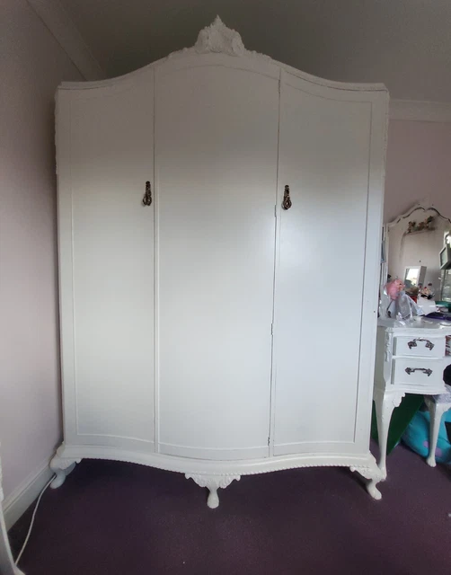 French Armoire 3 Door Wardrobe