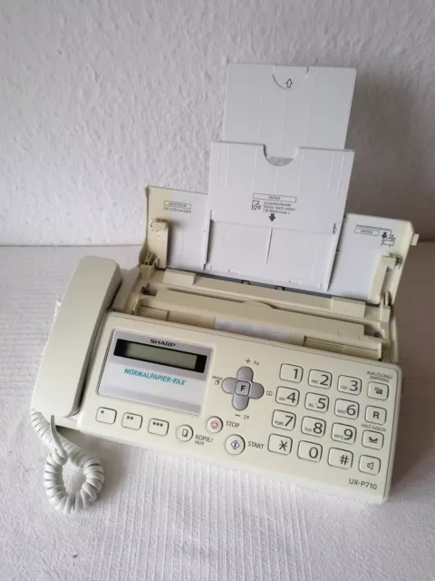Faxgerät Sharp UX-P 710, gebraucht und gut erhalten, neue Rolle im Gerät..