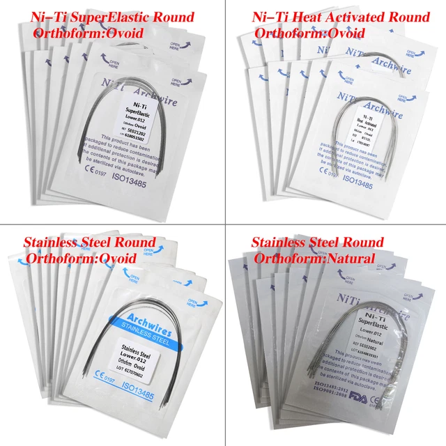 Denrum Arco Térmicamente Actived Ortodoncia Alambres Alambres De Niti - Foto 5