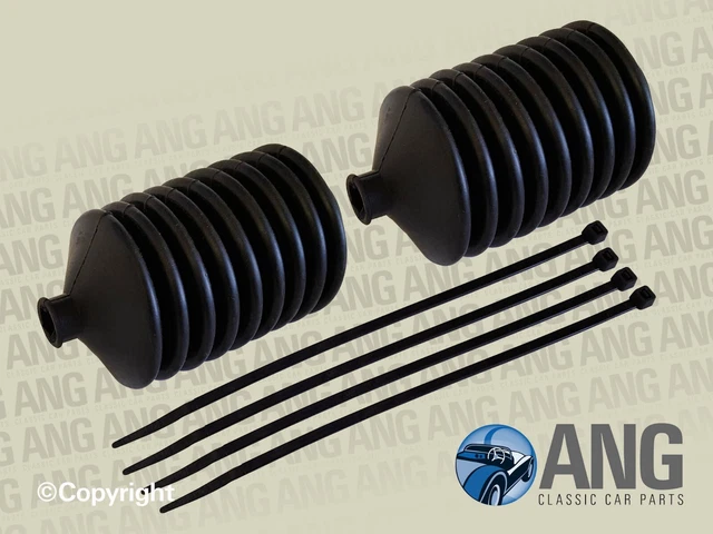 Mg Magnette Boot Rack MG MAGNETTE ZA,ZB, WOLSELEY 15/50 STEERING RACK GAITERS & TIES x 2 (280 ...