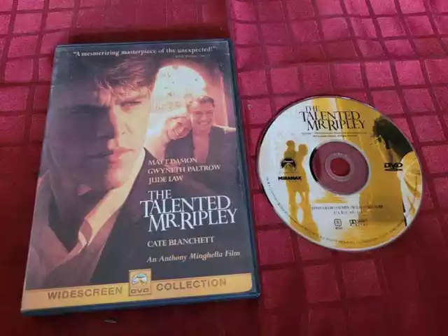 The Talented Mr. Ripley (DVD, 2000, Generic) VG