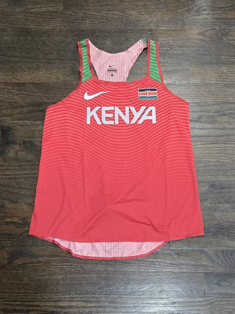 NEW NIKE ELITE Kenya Running Kit Singlet & Shorts - Size Medium