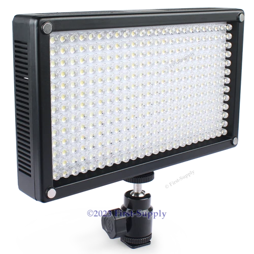 312 ASZ LED Video Lighting KIT Bi-Color 312AS On-Camera Light Camcorder DSLR