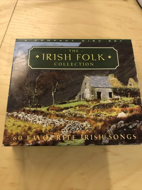 The Irish Folk Collection 60 favourite irish songs. 3 x CDs