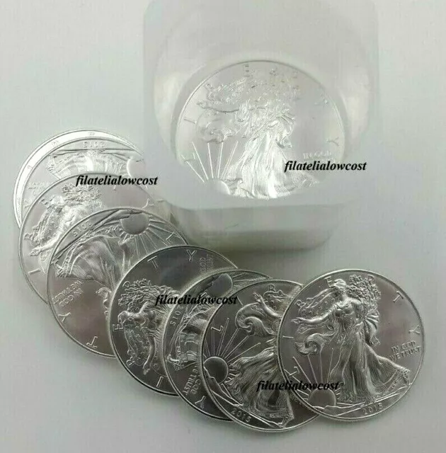 20X American Eagle 2015 1 Once Argent Devise Argent 1 OZ USA Liberty Sc United