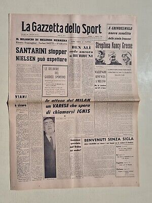 Gazette Dello Sport 4 Janvier 1968 Bologne Bally Merckx Bruggmann 