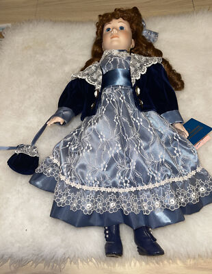 18" marian yu Designs porcelain BISQUE  doll