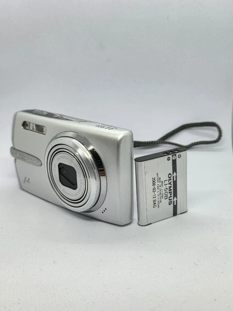 OLYMPUS Μ1020 WHITE Compact Digital Camera Tested Working Seller