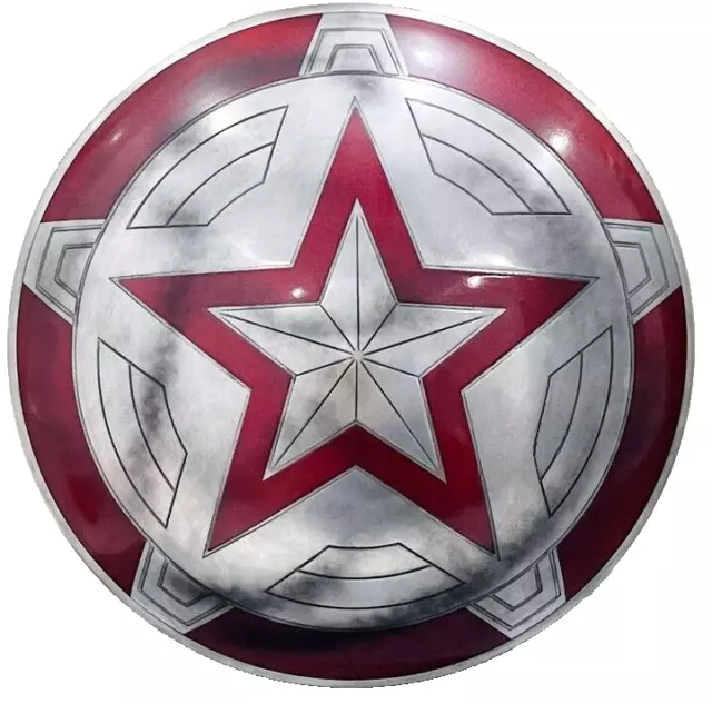 Rosso Guardian Shield Marvel Cinematic Universe Replica Per Halloween Cosplay