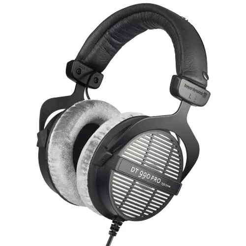 Beyerdynamic DT-990-Pro-250 Professional Acoustically Open Headphones 250 Ohms