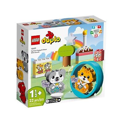 Lego 10977 Duplo Mes premiers chiot et chaton avec effets sonores