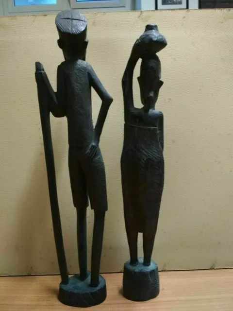 Lotto Statuette/Sculture Etnico  Africane  In Legno 2