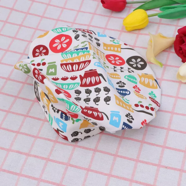 Kids Chef Hat Cotton Printed Adjustable Cooking Cap for Cooking Party Favors
