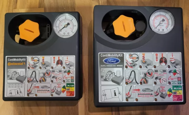2x Continental Reifenkompressor Radkompressor Mobility Kit Luftkompressor 12V