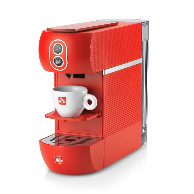Macchina Caffè a Cialde illy Universale macchina da Caffe illy Rossa