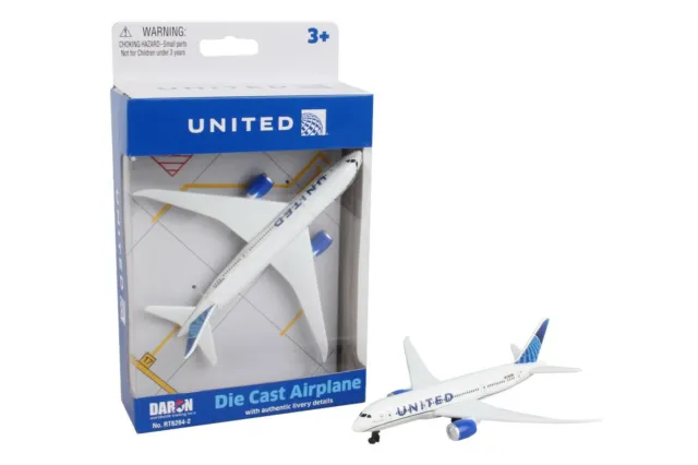 United Airlines Die-cast Airplane Daron Toys