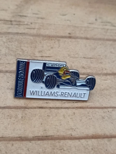 Lot De Pins F1 – Renault, Williams, Canon, Camel, Labatt's, Bull, Monaco
