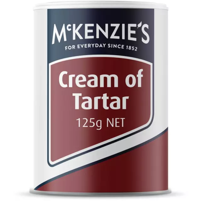 Mckenzies Cream of Tartar 125g