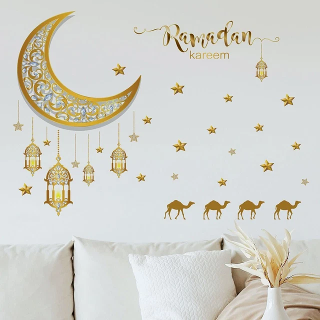 Pegatina de pared de alta calidad juramento Mubarak brillo claro decorativa para el hogar