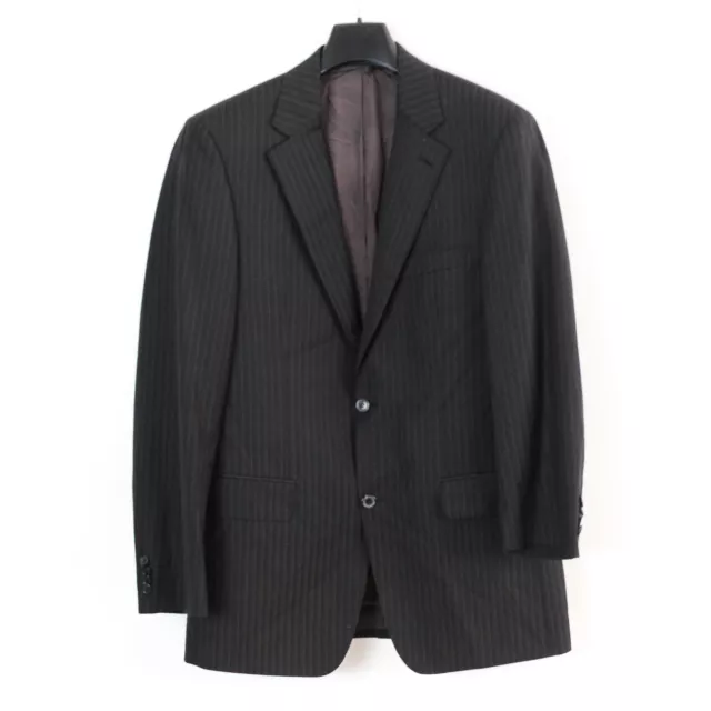 HUGO BOSS Burton/Reno Herren Blazer US 38L UK Nadelstreifen Jacke Eu 94 Suit XS