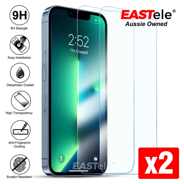 2x Tempered Glass Screen Protector For iPhone 15 14 Plus 13 12 11 Pro XS Max XR