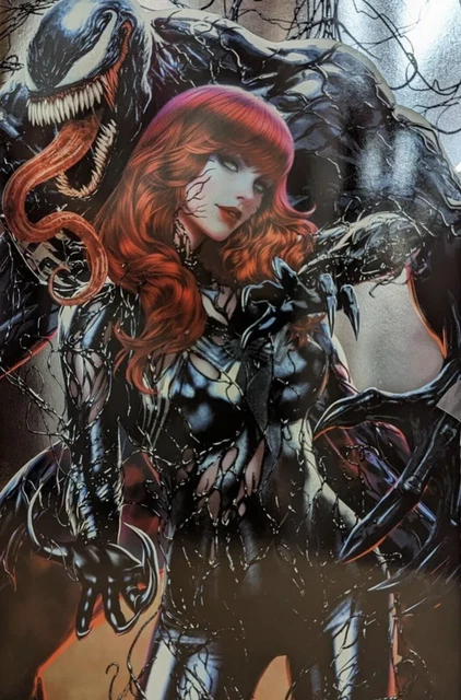 AMAZING SPIDERMAN 28 ARIEL DIAZ FOIL VIRGIN VARIANT NM VENOM MARY JANE vol6 2023