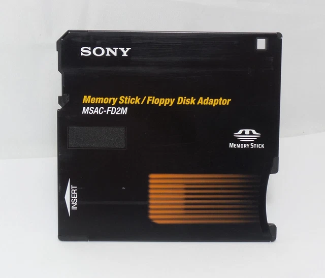 SONY FLOPPY DISC Interface Memory Stick Adapter VGC (MSACFD2MA) 69.