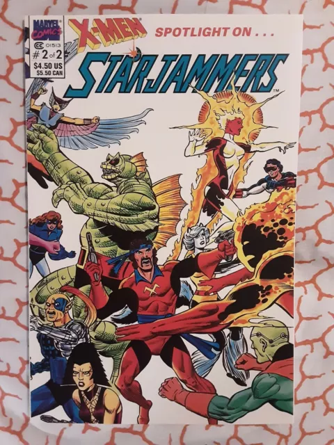 X-Men Spotlight on... Starjammers #2 (1990 Marvel) 1st Print NM COMB SHIP