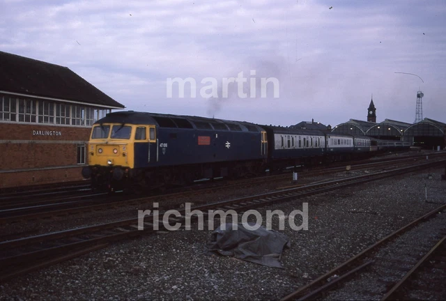 DARLINGTON CLASS 47 47606 5.3.88 Kodachrome 35mm Slide RN411 £2.99 ...