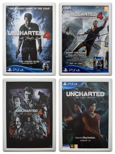 Uncharted 4: A Thief's End PS4 Case For Display Only Promo Rare