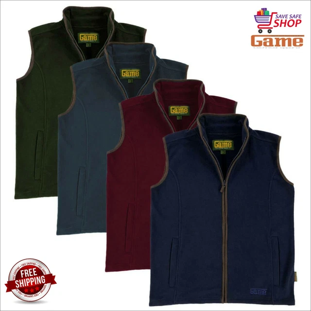 Shooting fleece gilet store