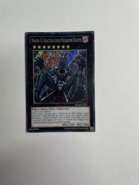 Numero 15: Burattino Arnese Macinatore Gigante - NUMH-IT027 - Yu-Gi-Oh!