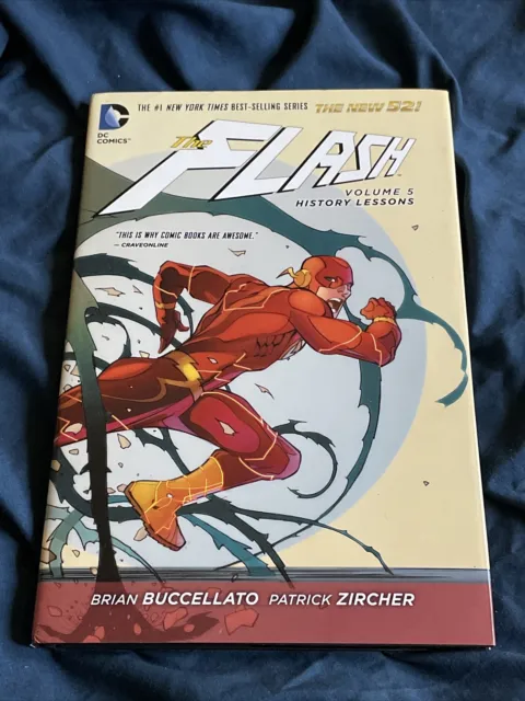 THE FLASH: Vol. 5 - History Lessons (2015 HC) DC Comics New 52 Hardcover