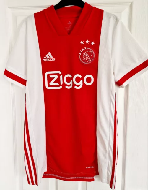 Adidas Ajax Football Shirt Mens Home Short Sleeved Jersey 2022-23 Medium
