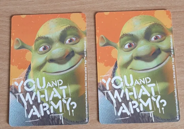 Shrek Playing Card