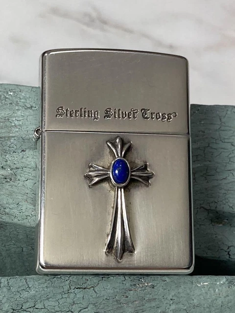ZIPPO 1999 Sterling Silver Cross Limited Edition