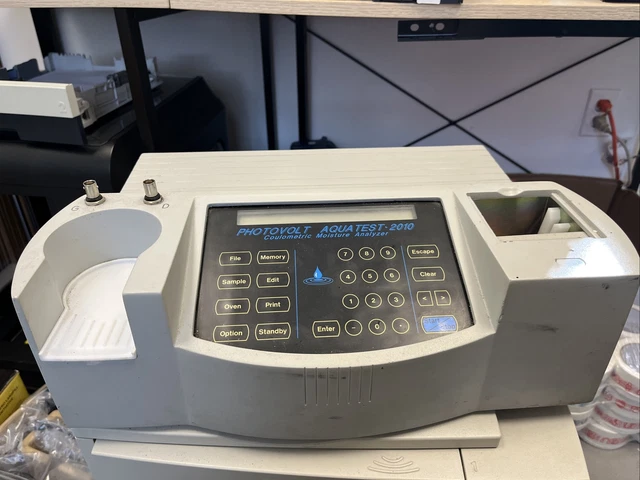 Photovolt Aqua Test 2010 Coulometric Moisture Analyzer