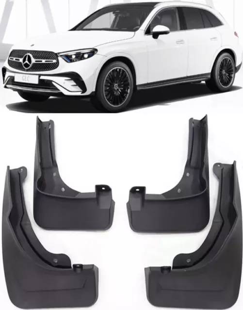 GENUINE MOLDED SPLASH Guards Mud Flaps FOR 20232024 Mercedes Benz GLC