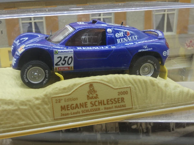 RENAULT MEGANE SCHLESSER Paris Dakar 2000 1/43éme NOREV Neuf Boite D'Origine