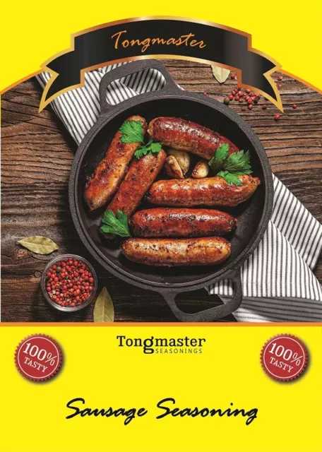Premium Pork Sausage Seasoning - 250g (makes a 10kg batch)