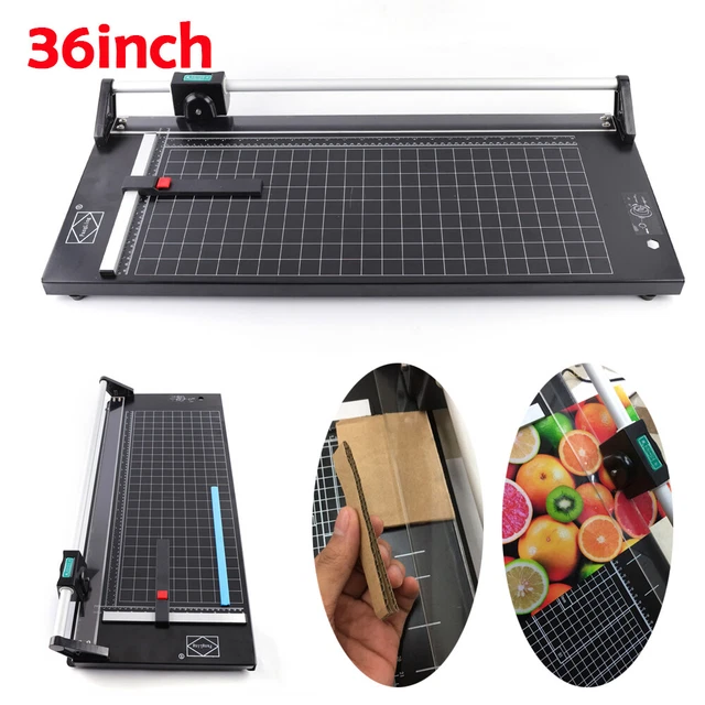 36" / 910mm Sharp Photo Paper Cutter Manual Precision Rotary Paper Trimmer