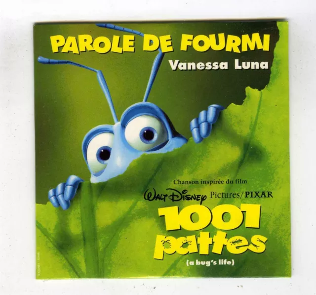 Cd Single (Sealed) Parole De Fourmi Vanessa Luna(Disney Ost)