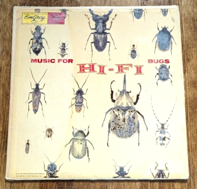 Pete Rugolo And His Orchestra - Music For Hi-Fi Bugs LP EmArcy vinyl cool jazz