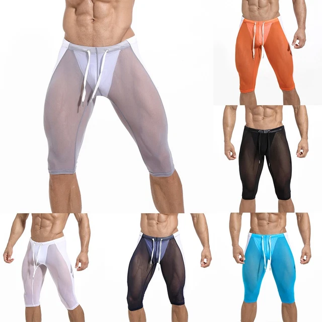 Pantaloncini uomo vendita calda morbidi tempo libero pantaloni yoga comfort compressione