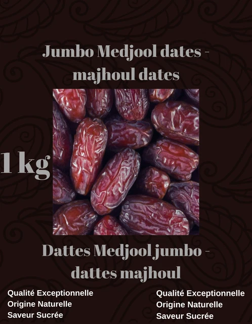 Dattes Medjool jumbo - dattes majhoul