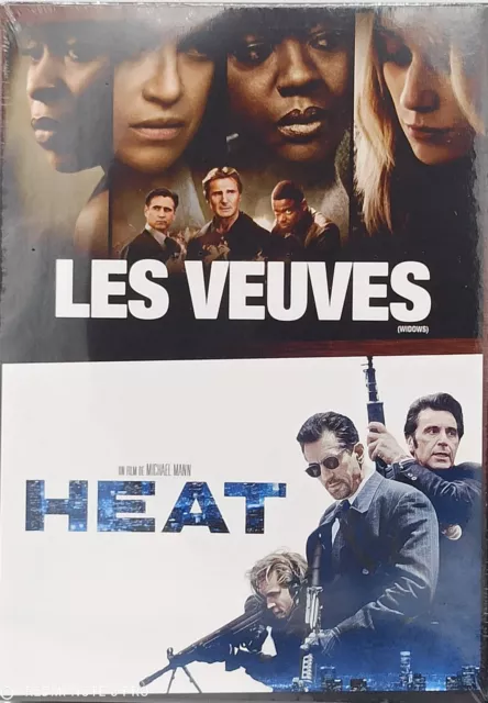 COFFRET 2 DVD LES VEUVES - HEAT neuf sous blister